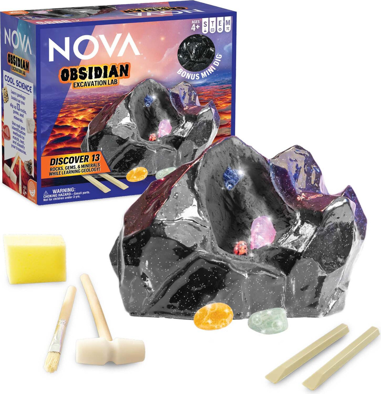 NOVA Obsidian Excavation Lab 1