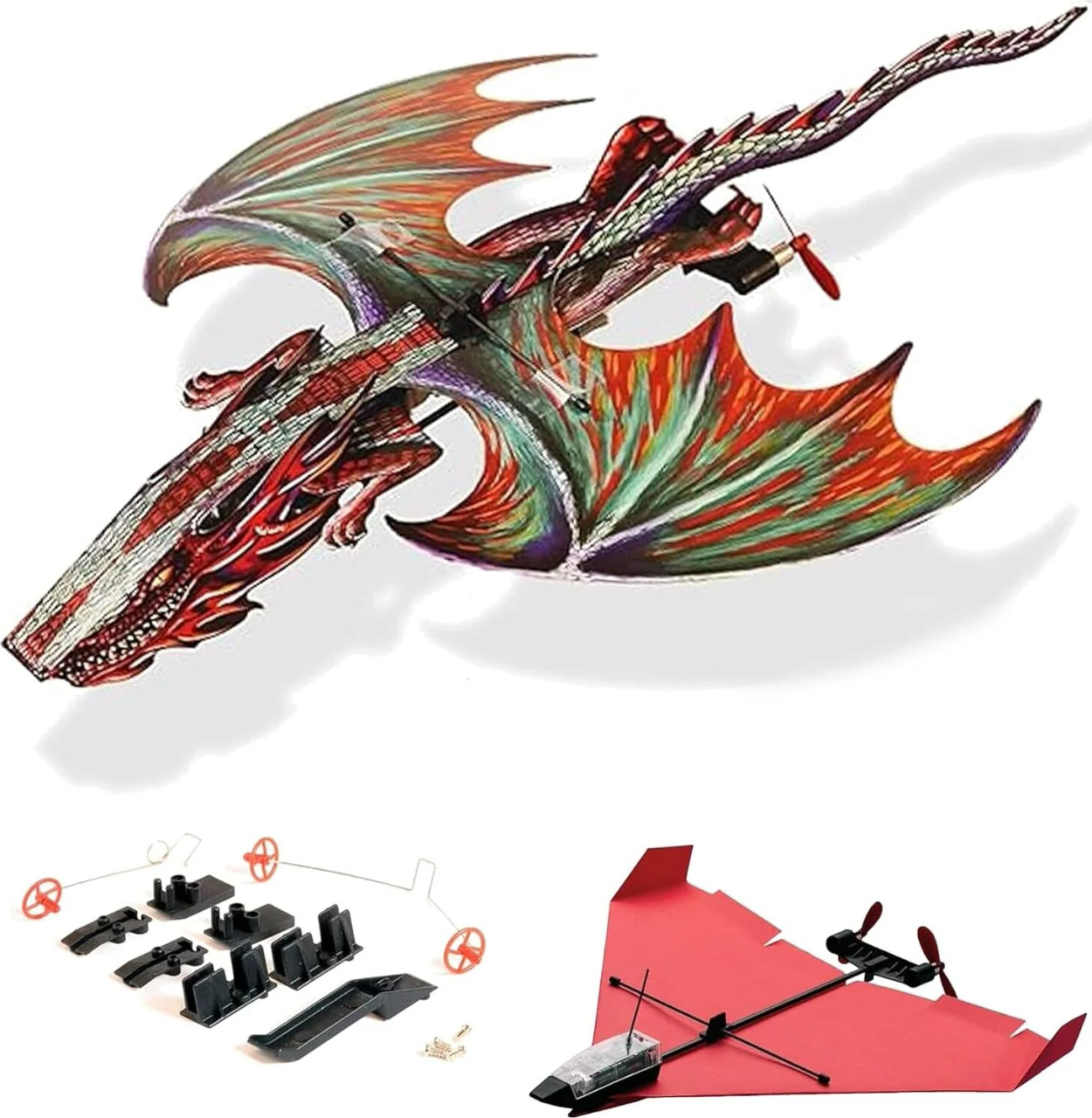 Smart Phone Controlled Power Up Dragon Plane Kit