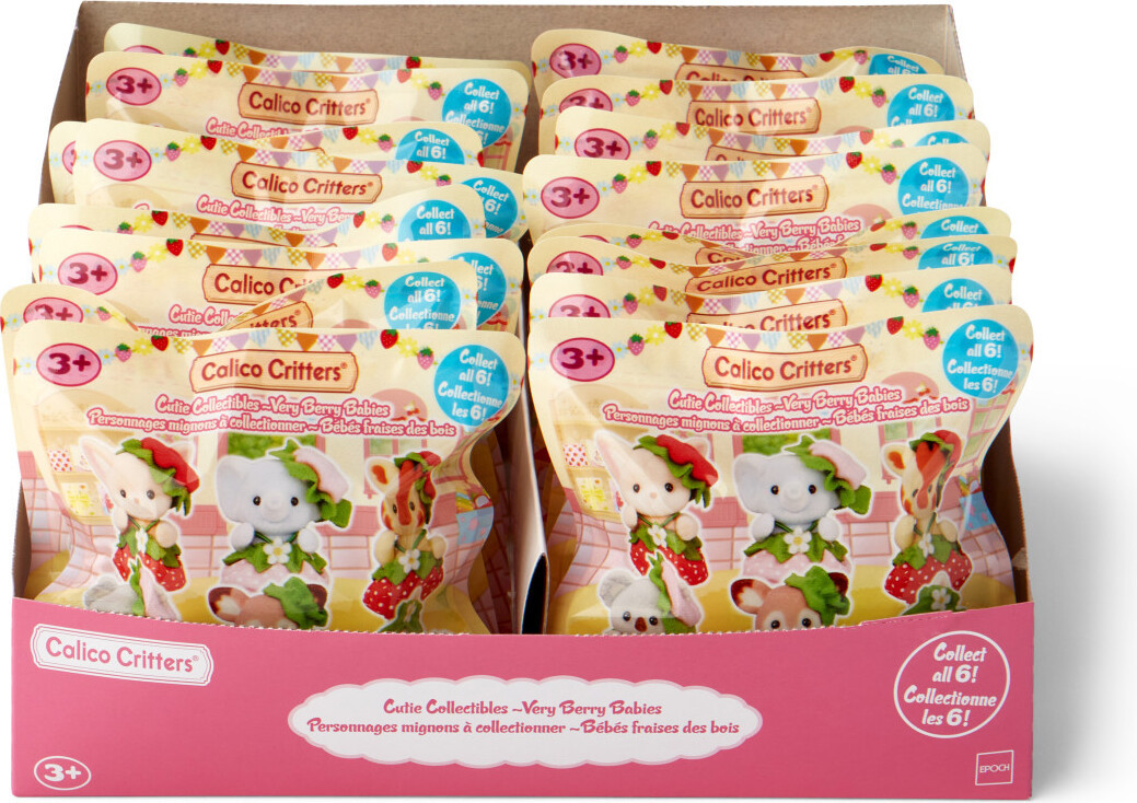 Calico Critters Cutie Collectibles -Very Berry Babies- 3