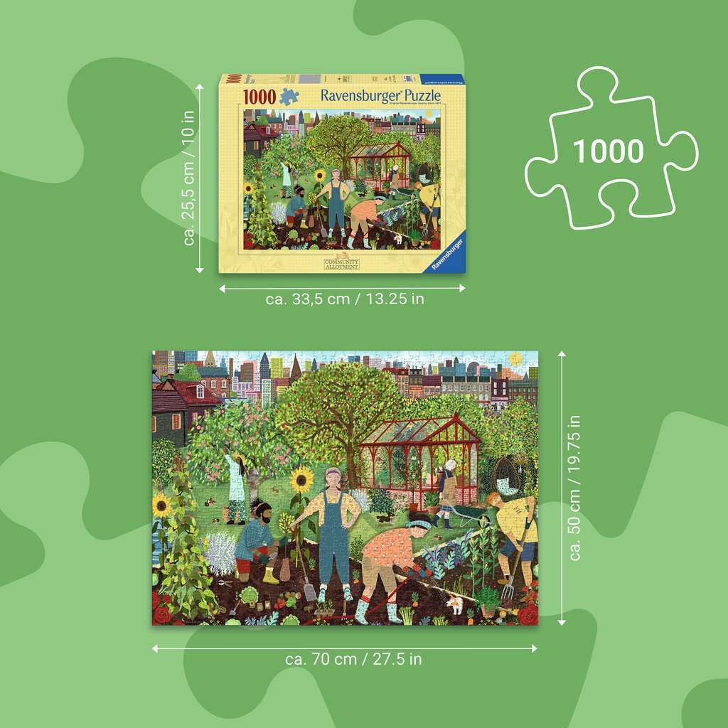 The Allotment 1000 Pc Puzzle 3