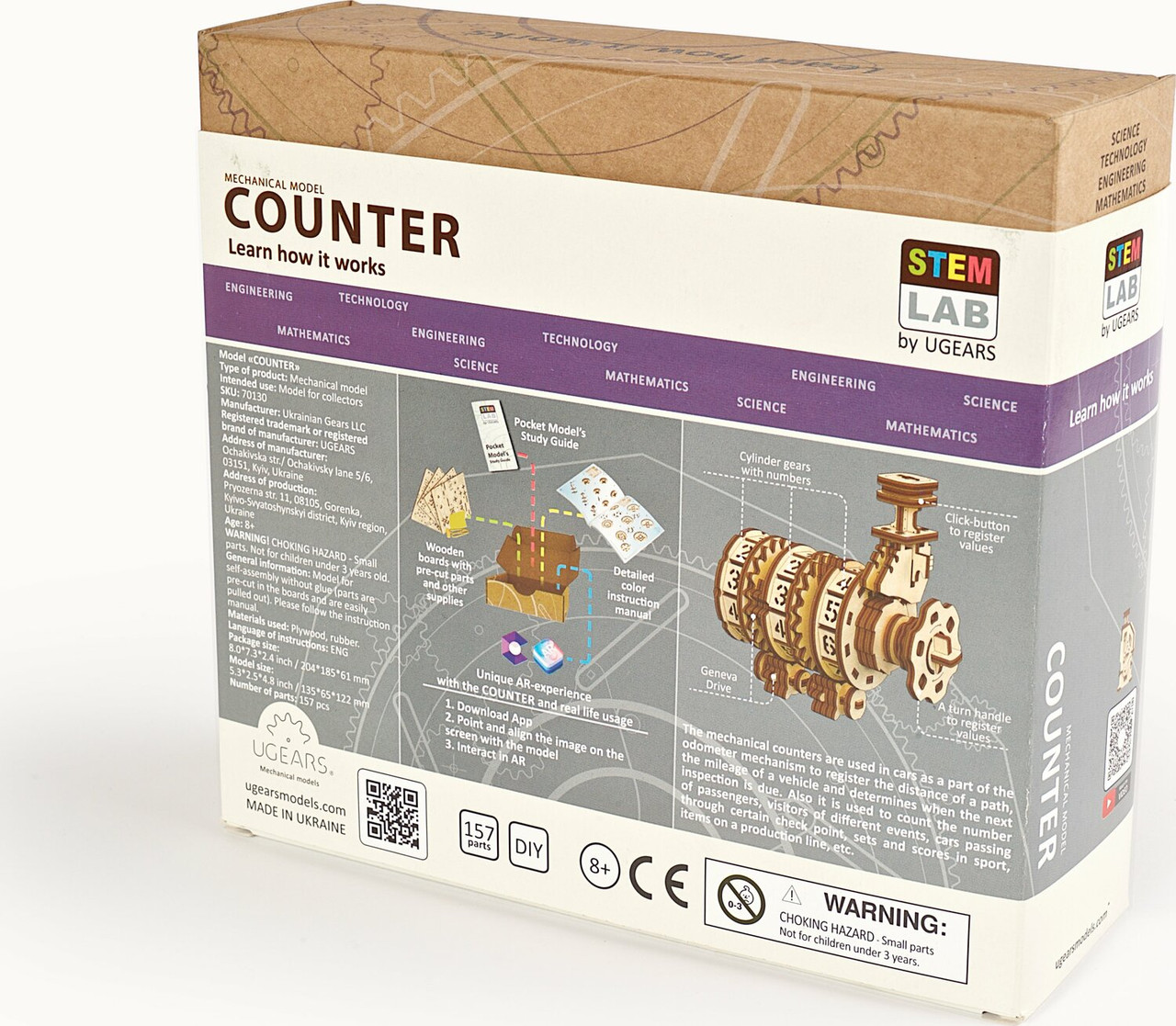 Ugears Stem Lab Counter 5