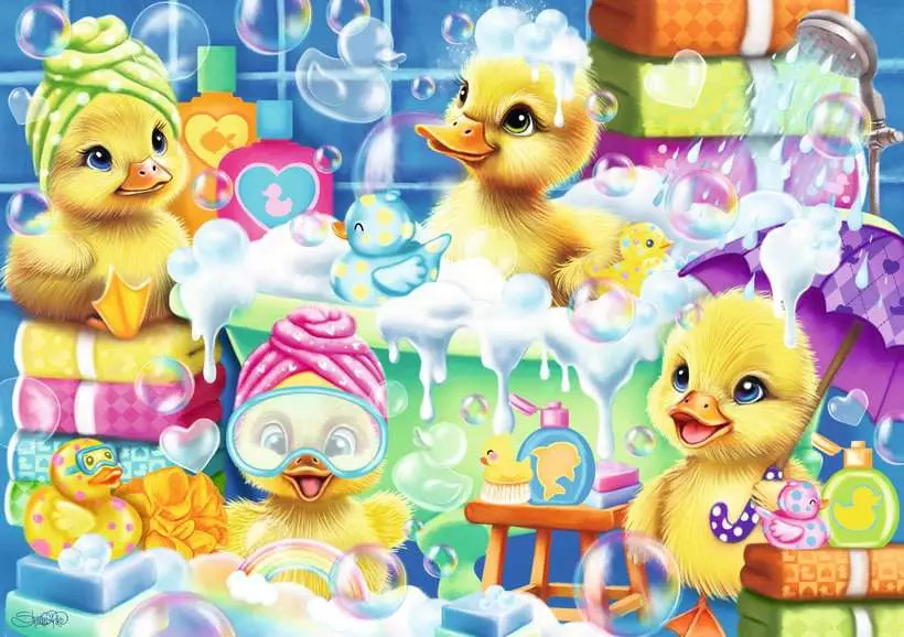 Scrub A Dub Duckies 35 Pc