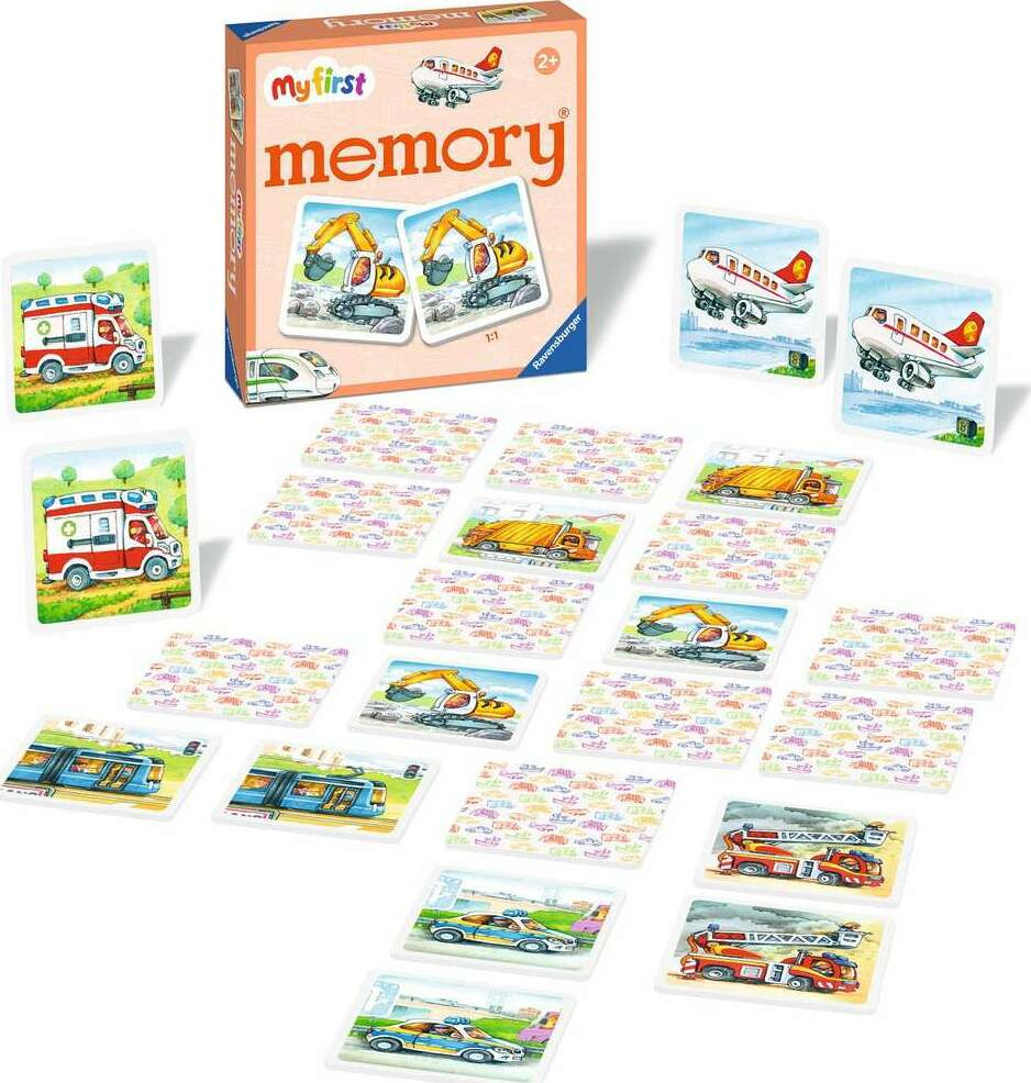 My First Memory: Vehicles game 4
