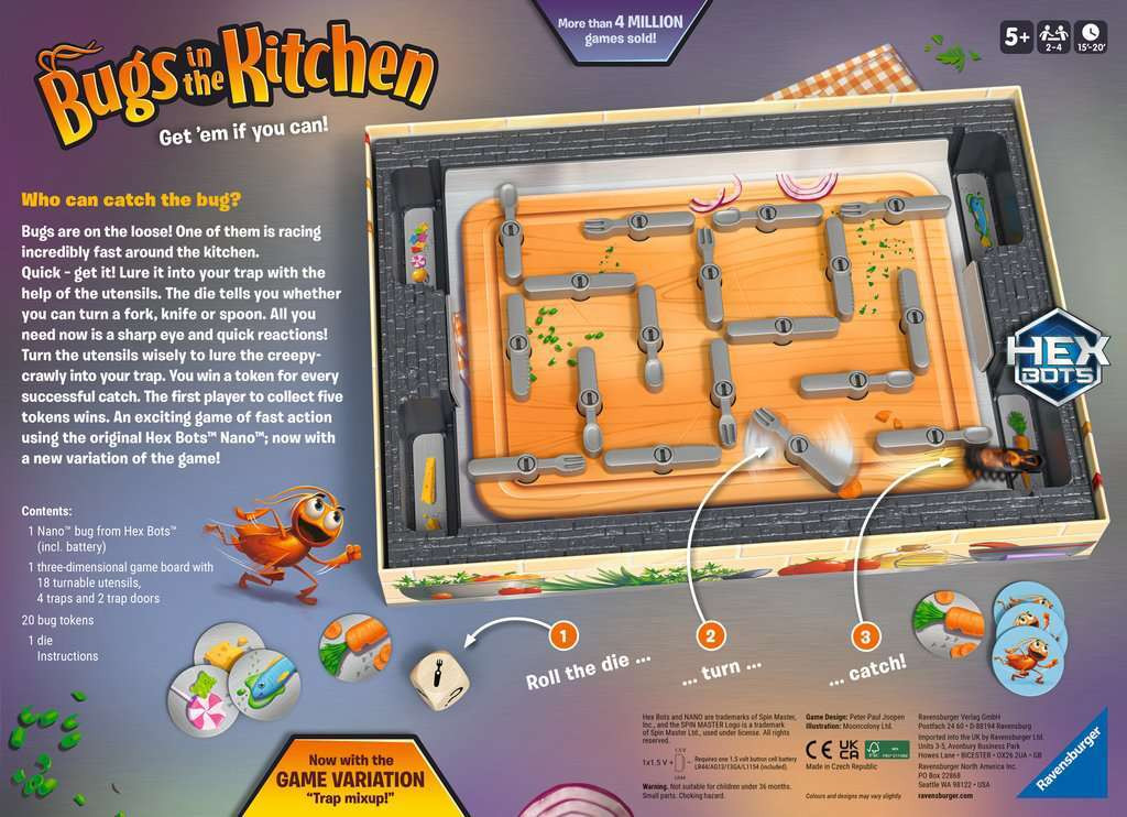 Children Game - Bugs in the Kitchen - Games for kids 5 years up 2