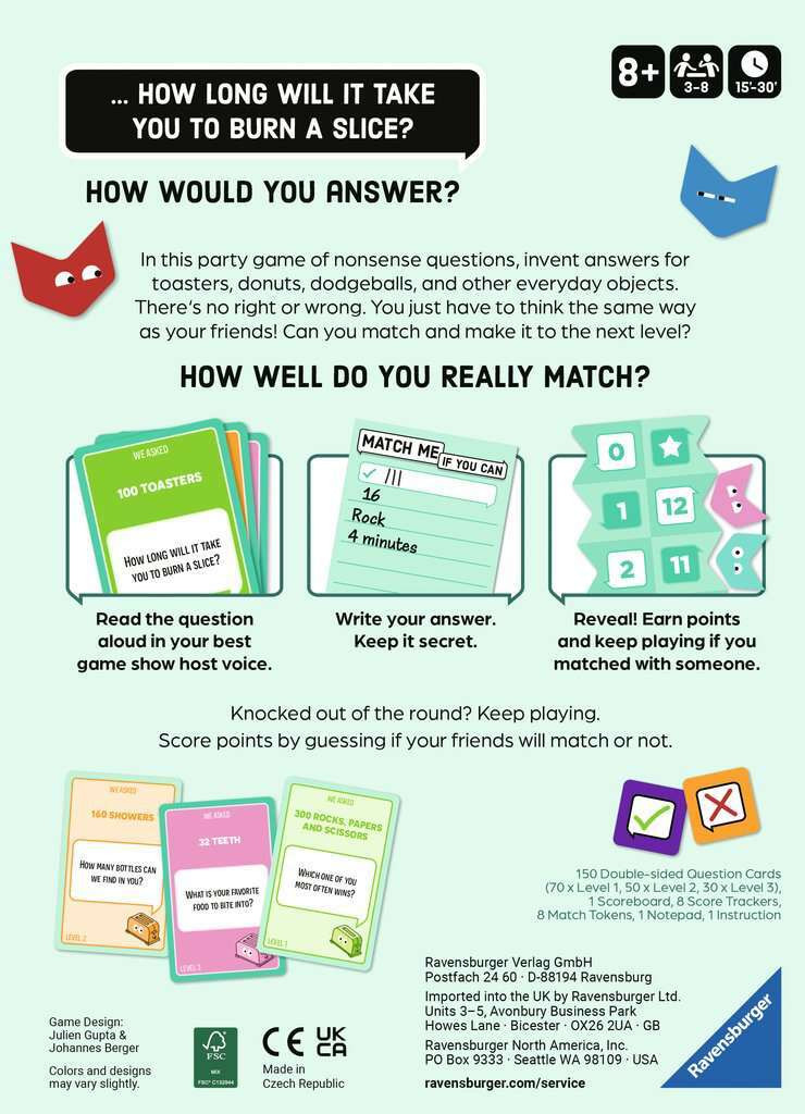 Match Me If You Can Puzzle (Party game) 2