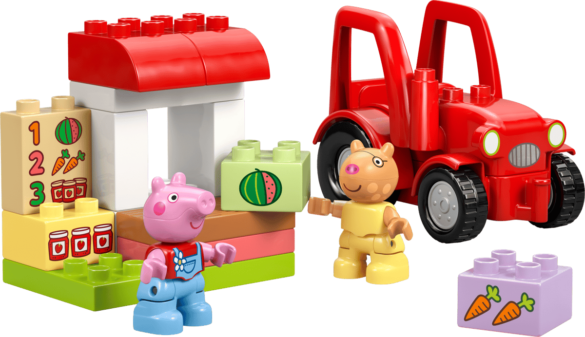 Peppa Pig Tractor And Market
