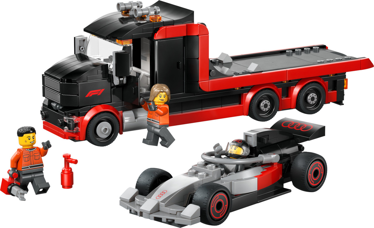 LEGO City Formula 1: F1® Display Truck with Audi F1® Race Car 2