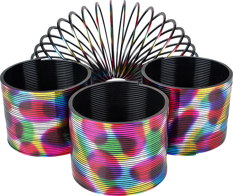 3\" (80mm) Metallic Rainbow Spring 1