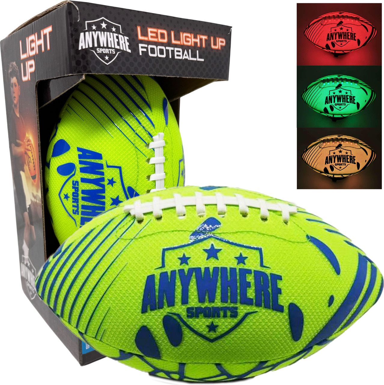 Pro Glow Light-Up Football Size 6 1