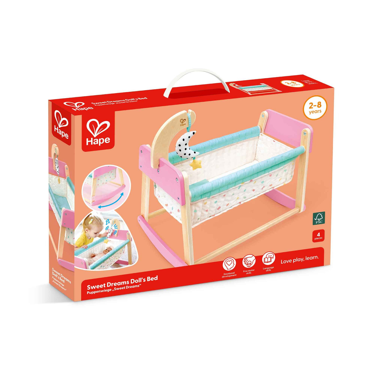 Sweet Dreams Doll Bed
