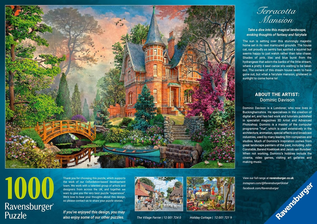 Terracotta Mansion 1000 Piece
