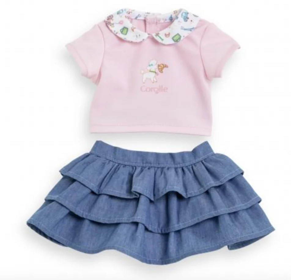 T Shirt And Skirt 14 Inch