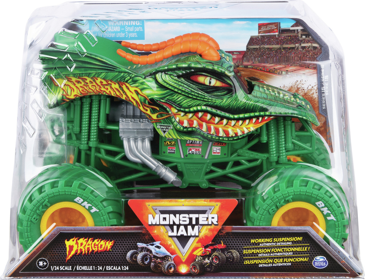 Monster Jam, Official Son-uva Digger Monster Truck, Die-Cast Vehicle, 1:24 Scale (assorted) 1