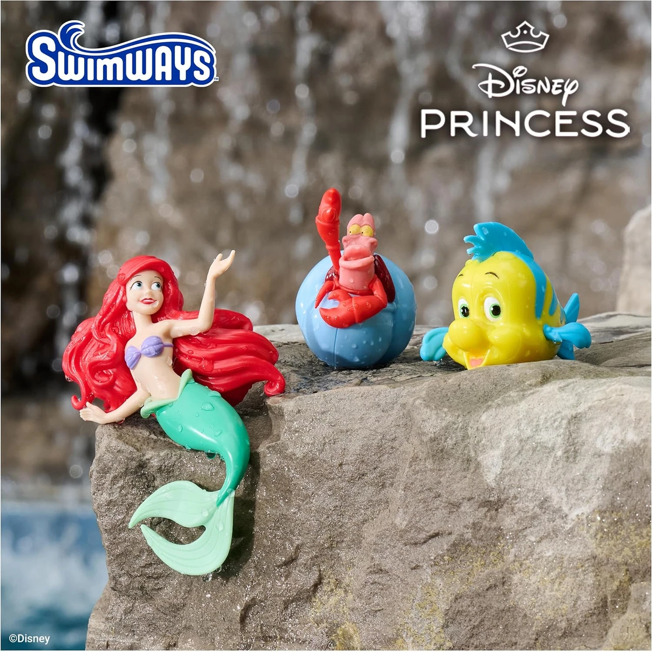 Swimways Ariel Dive Characters Set Of 3