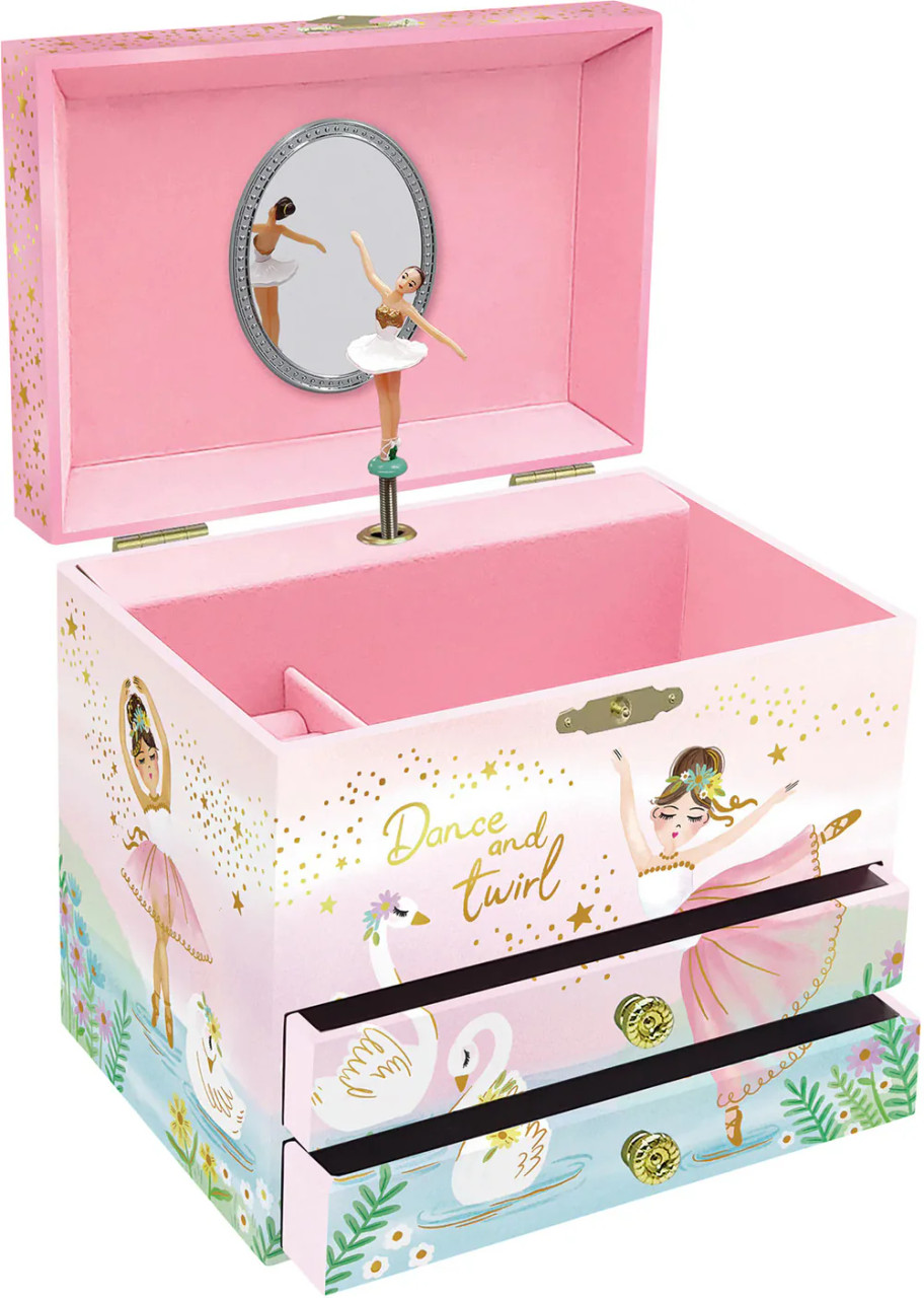 Ballerina Musical Jewelry Box Deluxe
