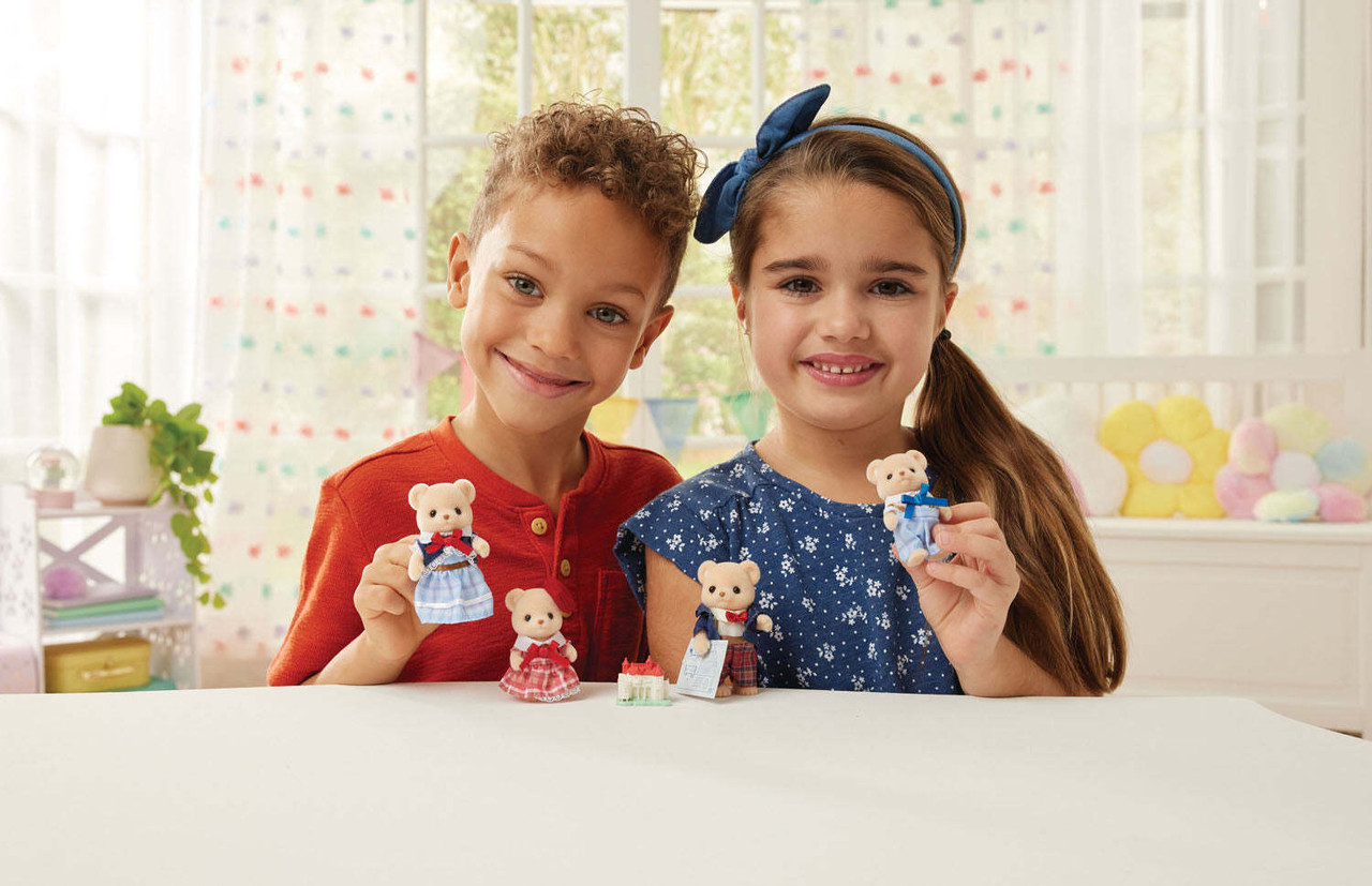 Calico Critters Biscuit Bear Family 3