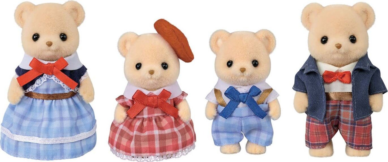 Calico Critters Biscuit Bear Family 4