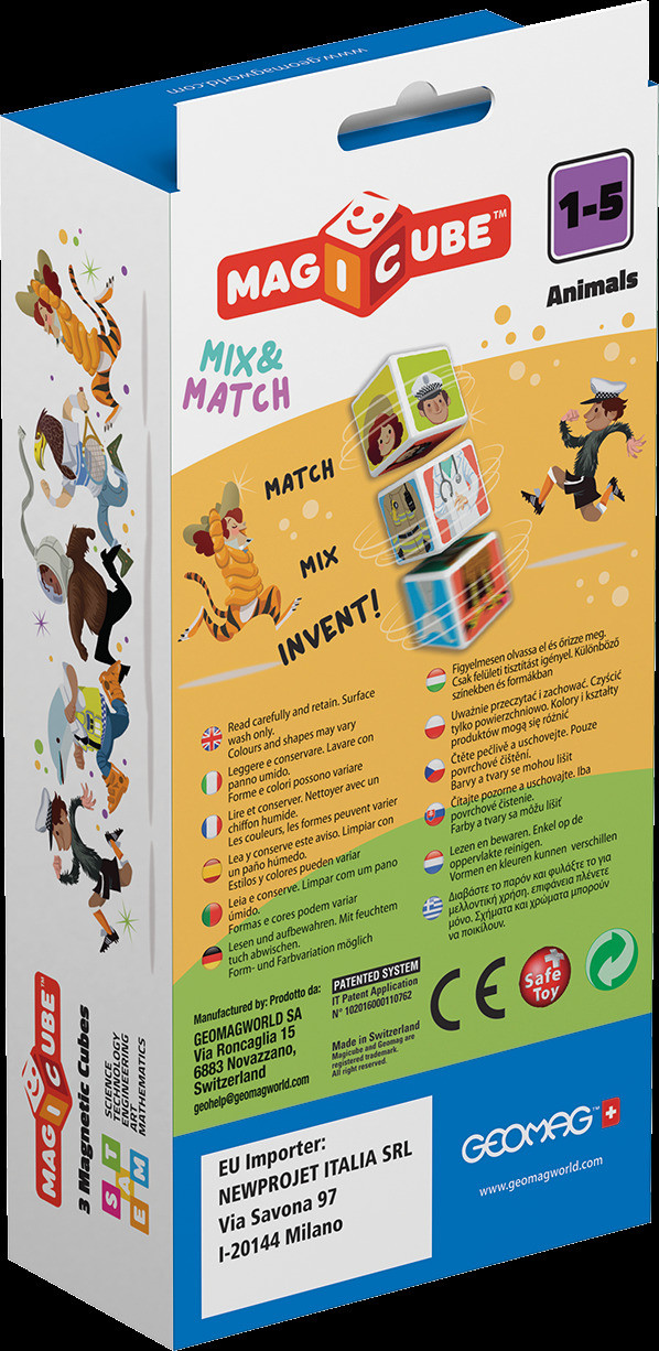 Magicube Animals 3 Cubes 4