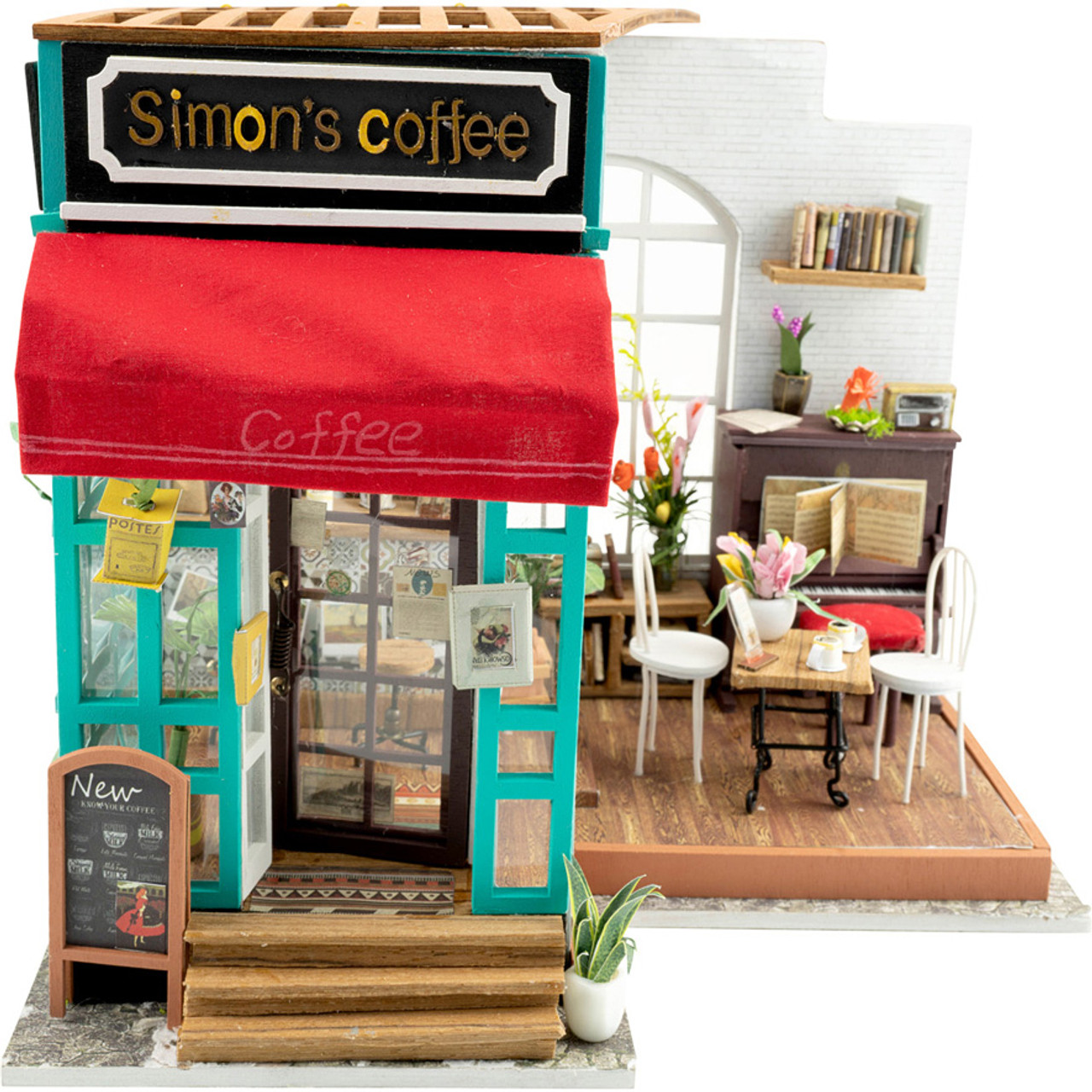 DIY Miniature House: Simon's Coffee Shop 3