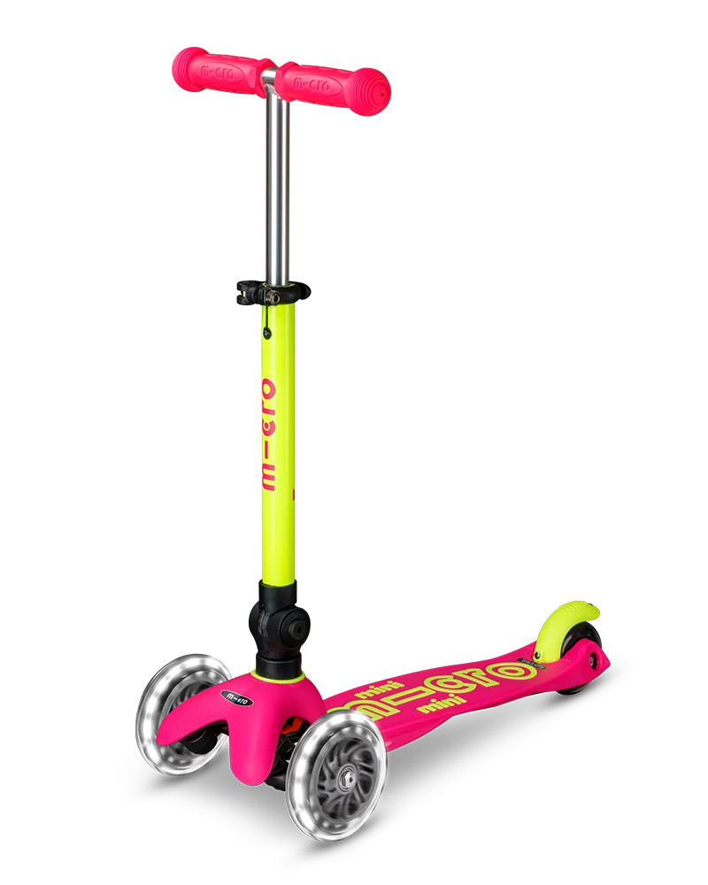 Mini Deluxe Foldable Led Neon Flamingo Yellow
