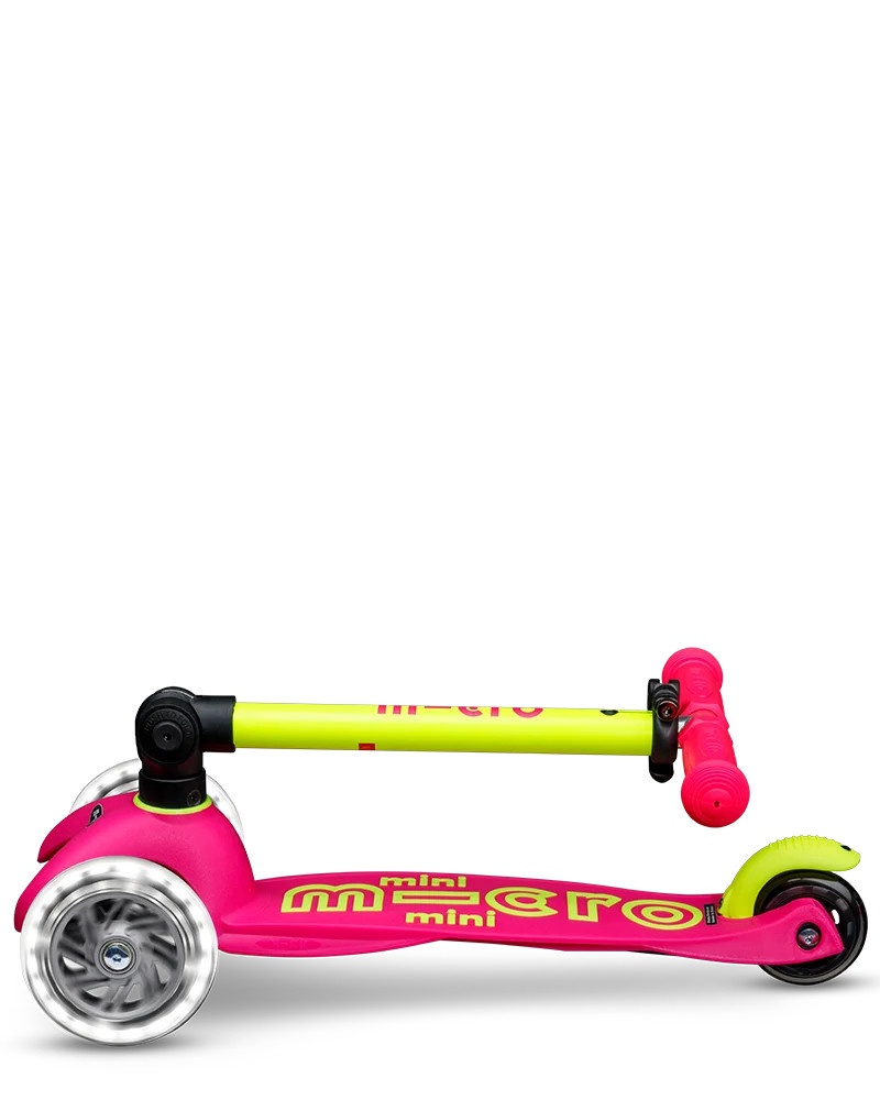 Mini Deluxe Foldable Led Neon Flamingo Yellow