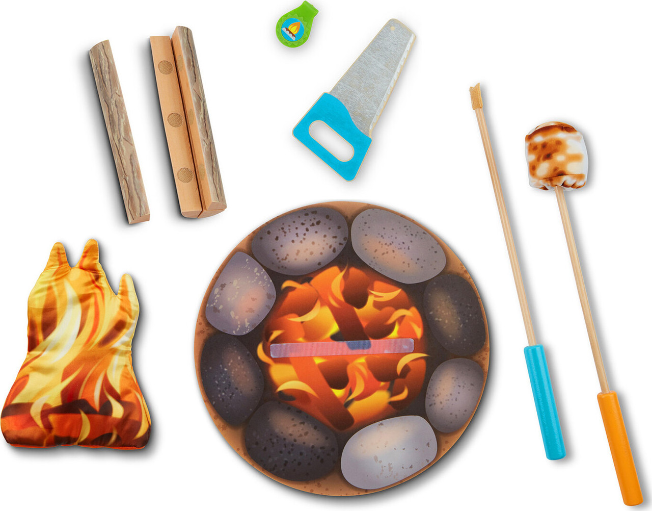 Let's Explore Campfire S'mores Play Set 3