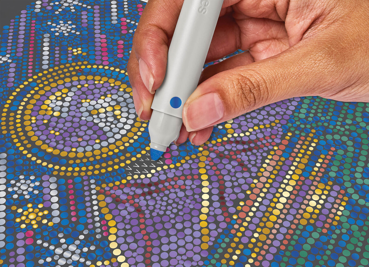 Lifelines FlowArt Dot-By-Letter Metallic Ink - Into the Galaxy 2