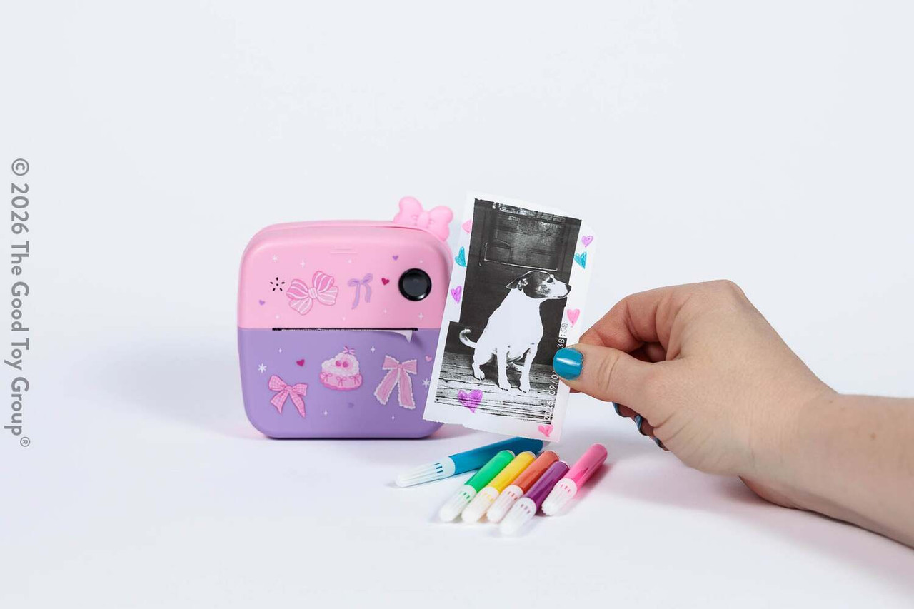 Bowtiful Snap Pop Instant Print Camera - PlayMatters Toys