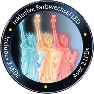 Iconcis 3d Statue Of Liberty Night Edition