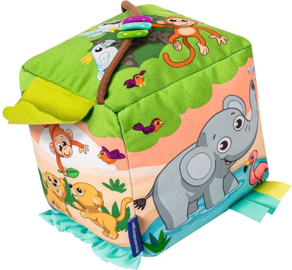 Roll & Play Sound Cube: Wild Animals 5