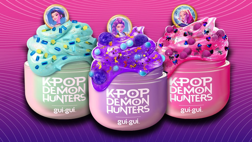 【北米限定】guigui K-POP DEMON HUNTERS スライム3種 Gui Gui K Pop Demon Hunters - PlayMatters Toys