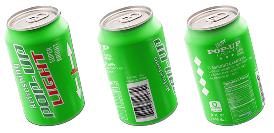 Pop Up Soda Light