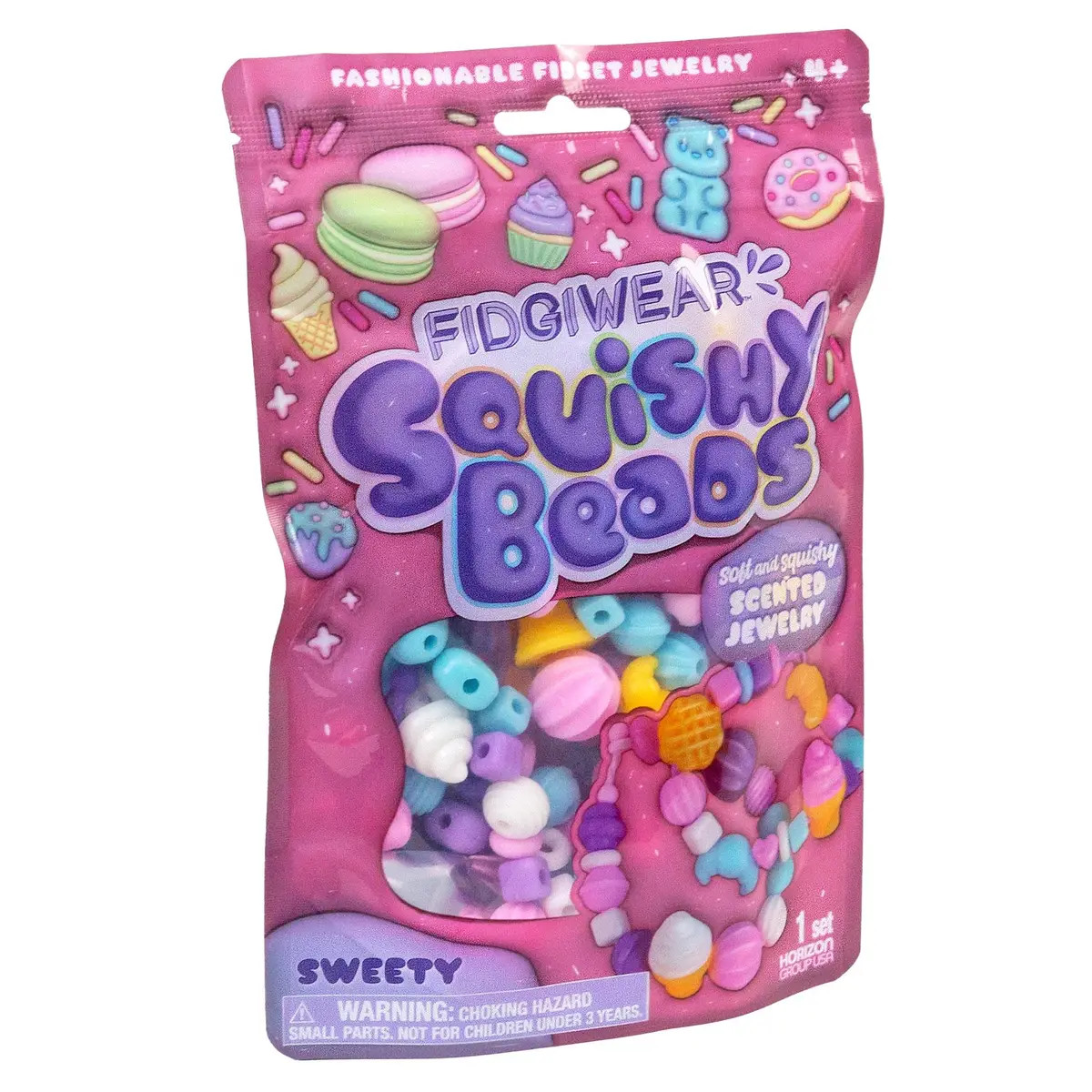 Fidgiwear Squishy Beads Sweety