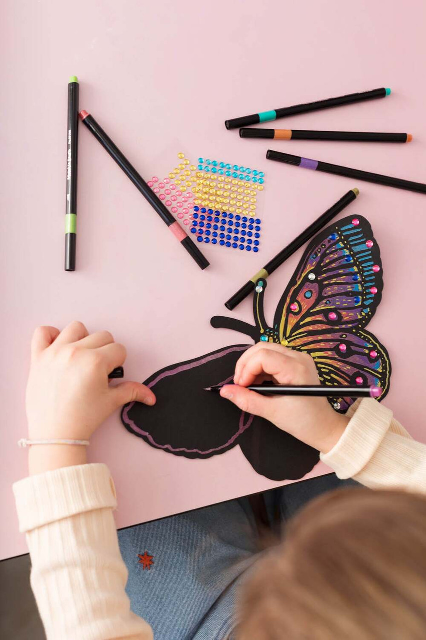 Sycomore Metallic Markers Blazing Butterflies 2