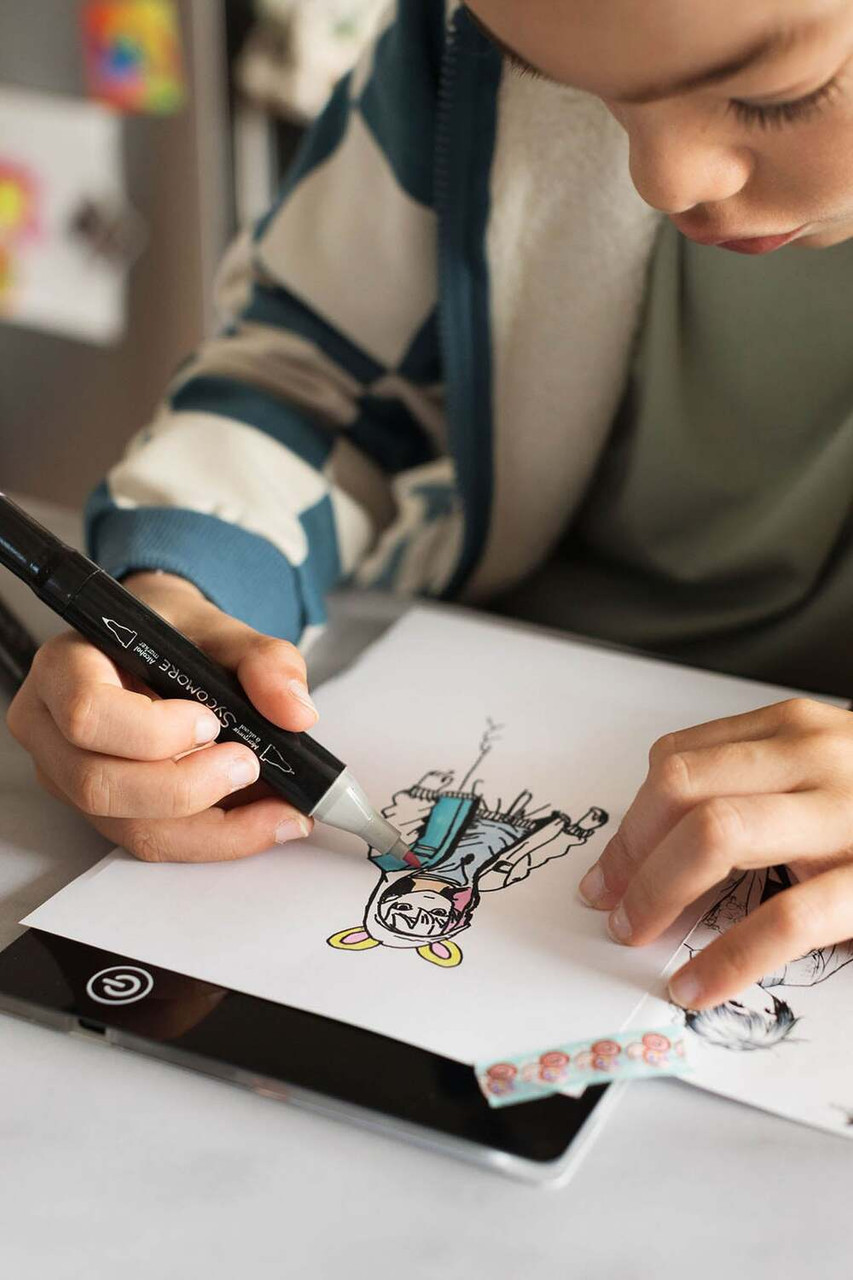 Sycomore Artissimo Create Your Manga Characters Rechargeable Light Pad 5