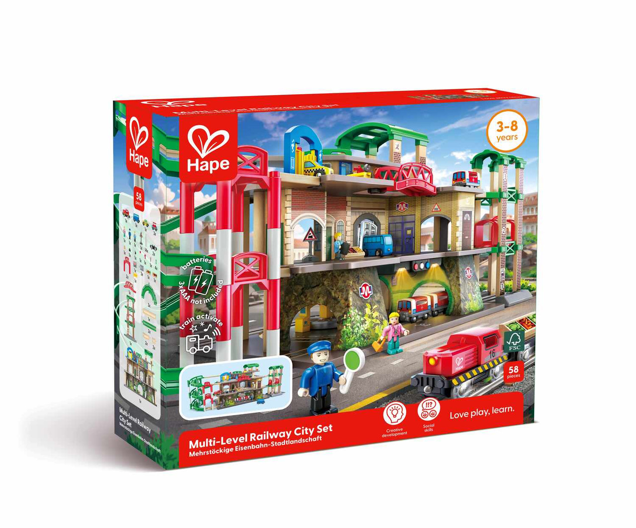 Multi-Level Railway City Set (DS) 2