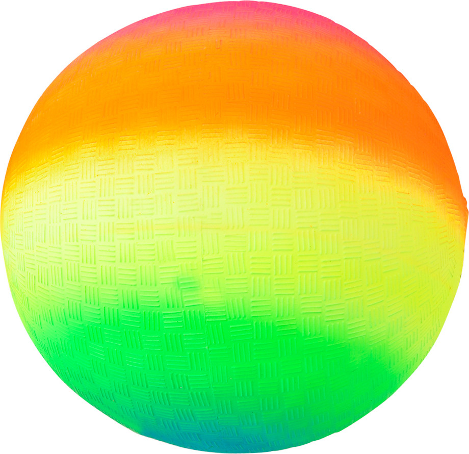 8.5\" Rainbow Playground Ball 4