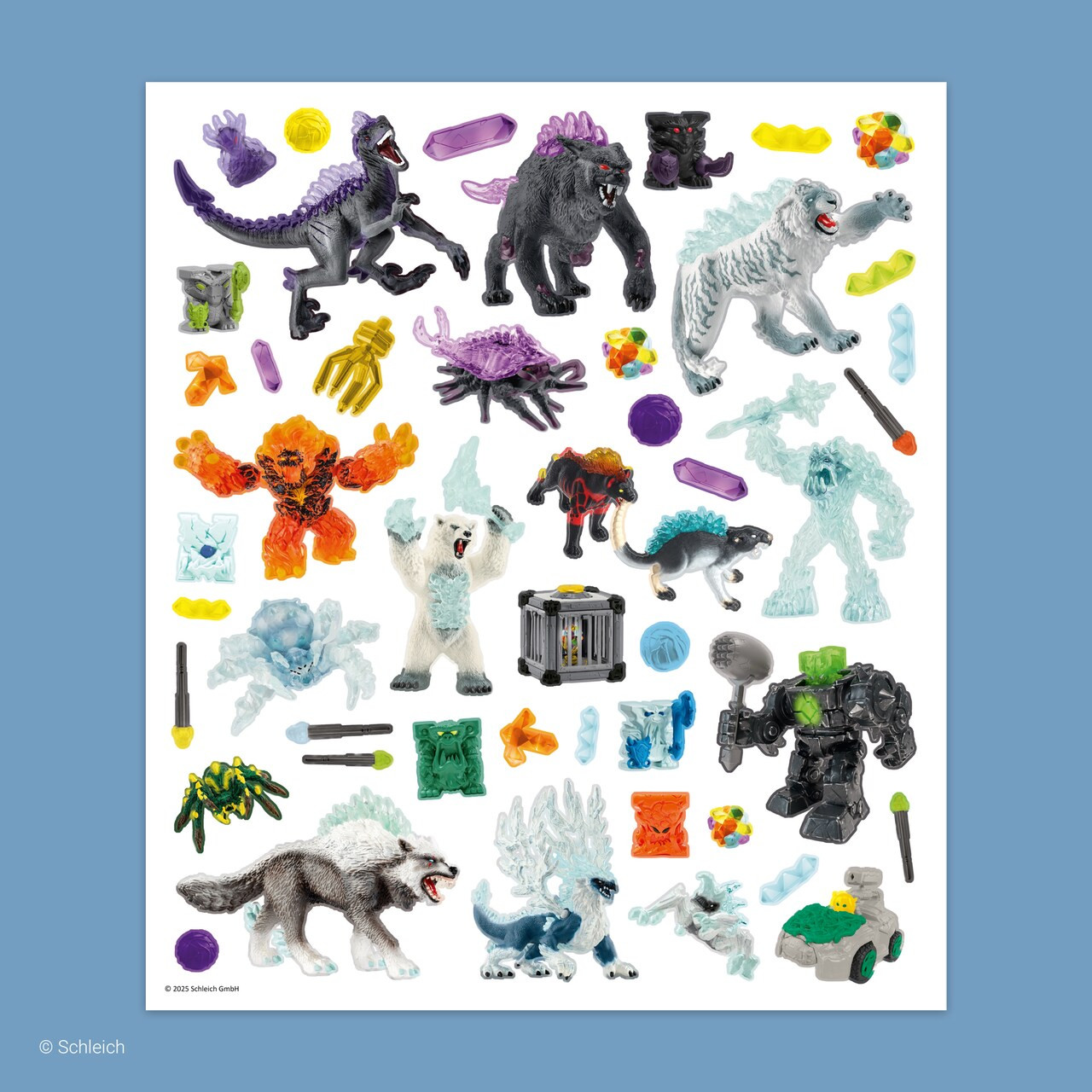 Schleich Dragon Panarama Sticker Book