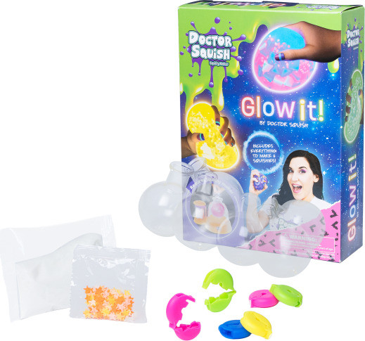 Doctor Squish Squishy Pack Refill, Glow-It Edition 4
