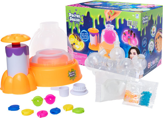 Dr Squish Squishy Maker Station, Glow It Edition 4