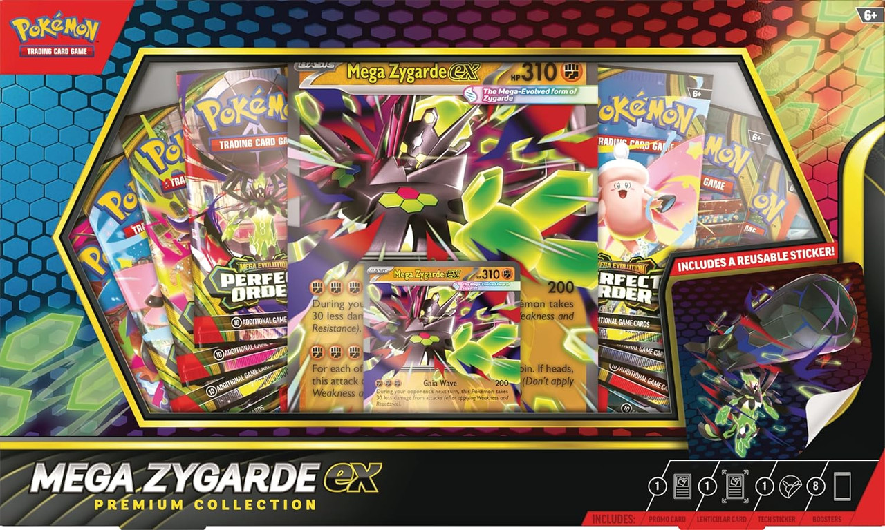 Pokemon Mega Zygarde Ex Premium Collection
