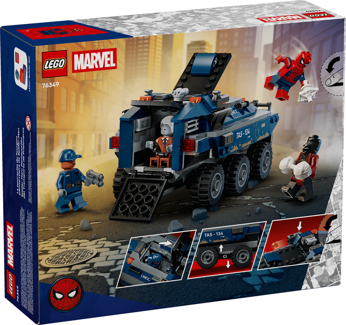 Spiderman Prison Transport Chase