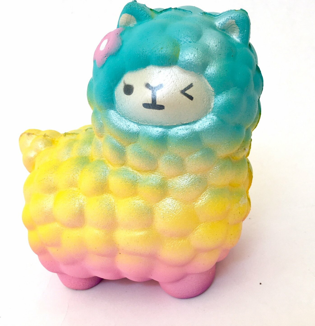 Rainbow Llama Squishy-6 1