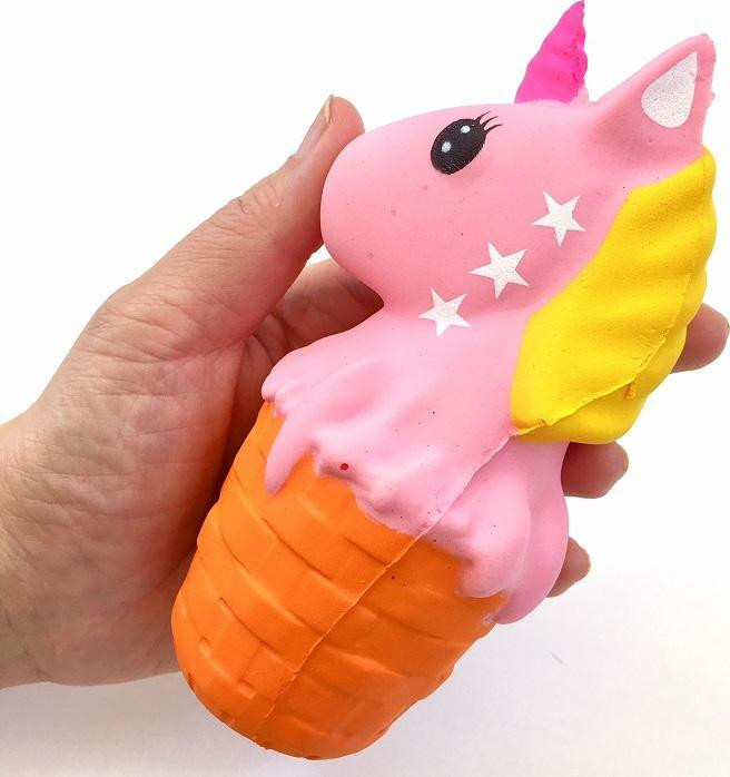 Pink Unicorn Ice Cream Squishy-6 3