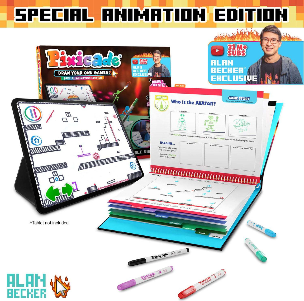 Pixicade Special Animation Edition - Alan Becker 3