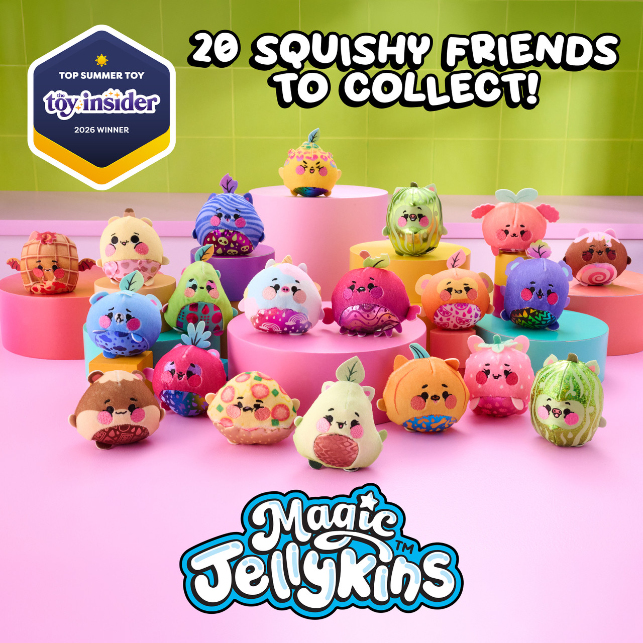 Magic Jellykins Surprise Plush Jar