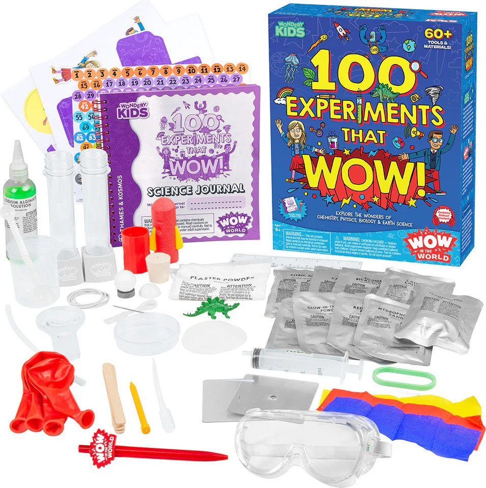 Wow in the World: 100 Experiments That WOW! 1