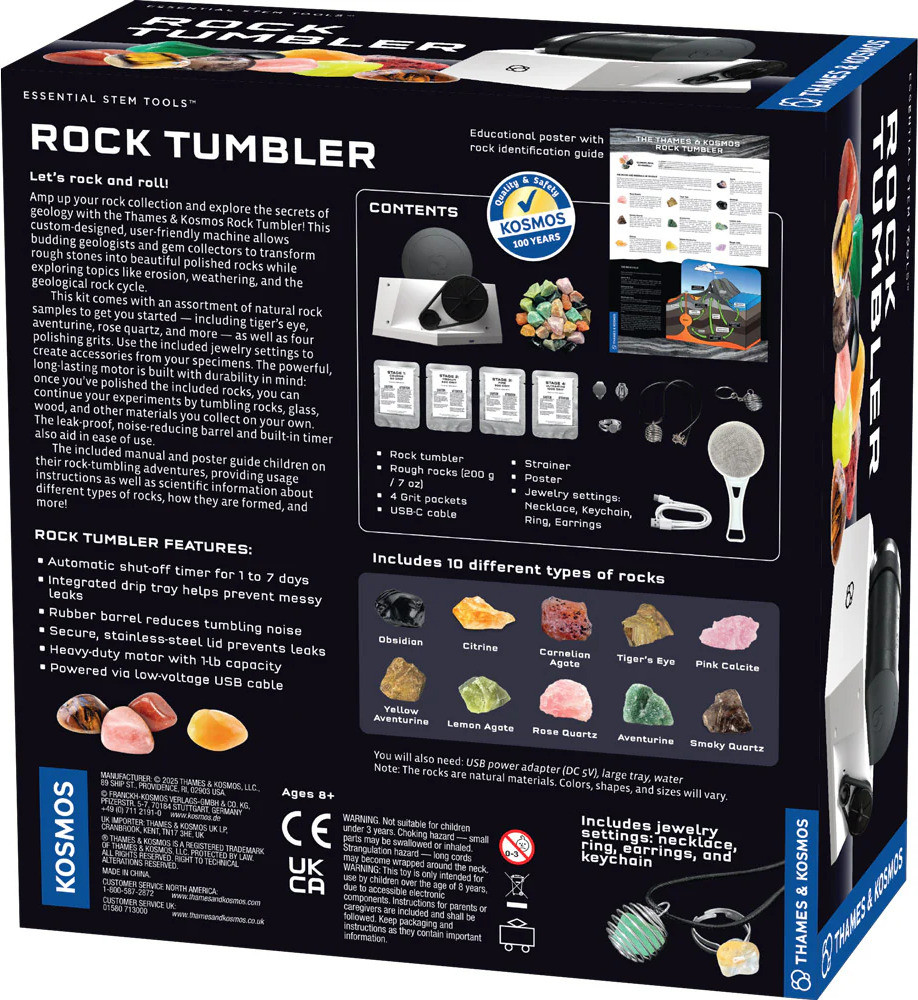 The Thames & Kosmos Rock Tumbler 2