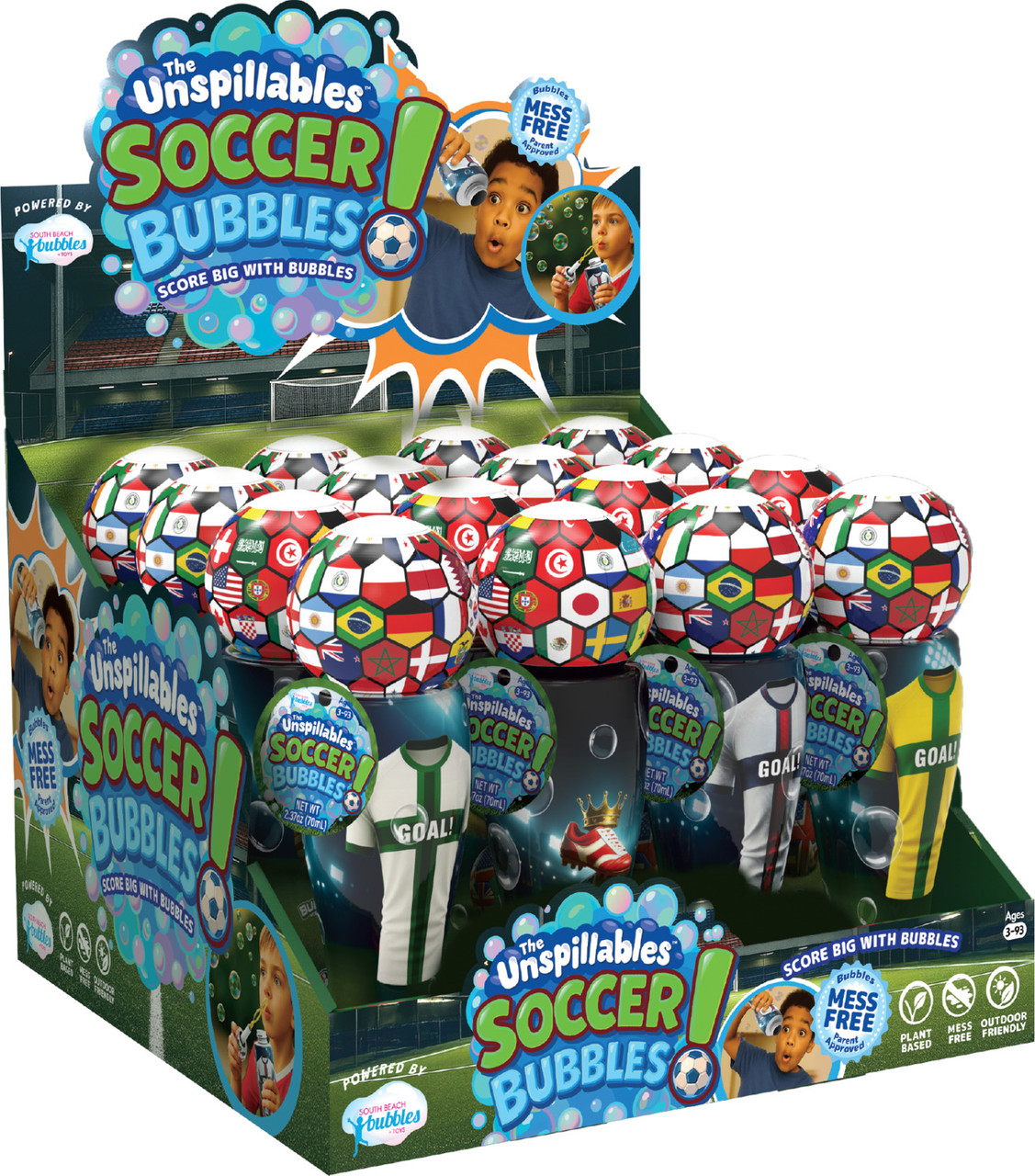 The Unspillables Soccer Bubble PDQ 1