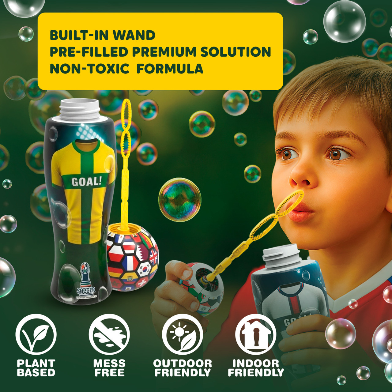 The Unspillables Soccer Bubble PDQ 5
